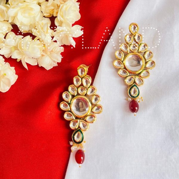 Sasha Kundan Earrings - Image 4