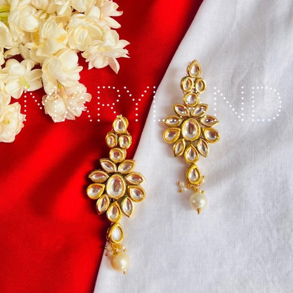 Pholjhari Kundan Earrings - Image 2