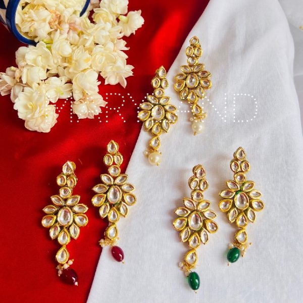 Pholjhari Kundan Earrings