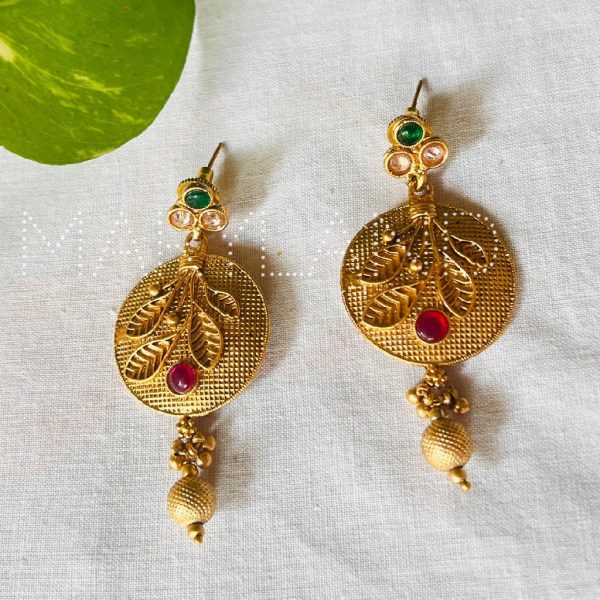 Rani Multi Rajwari Earrings