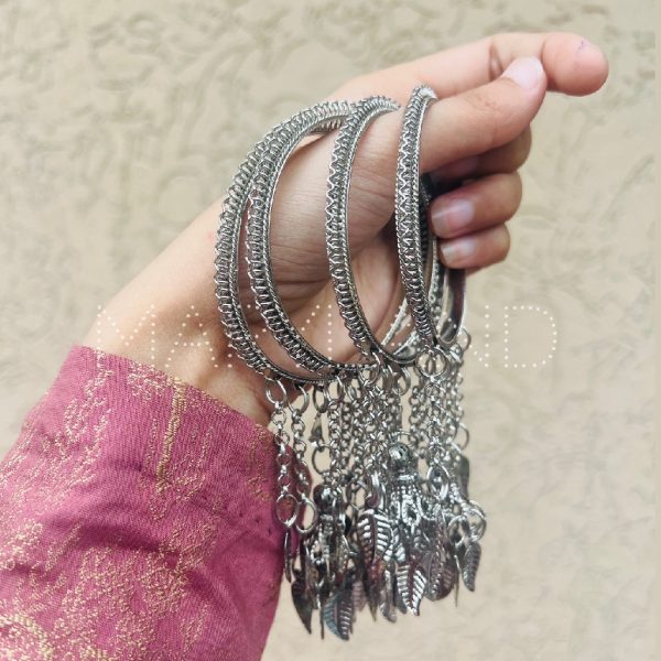 Tassel Hanging Bangles - Image 2