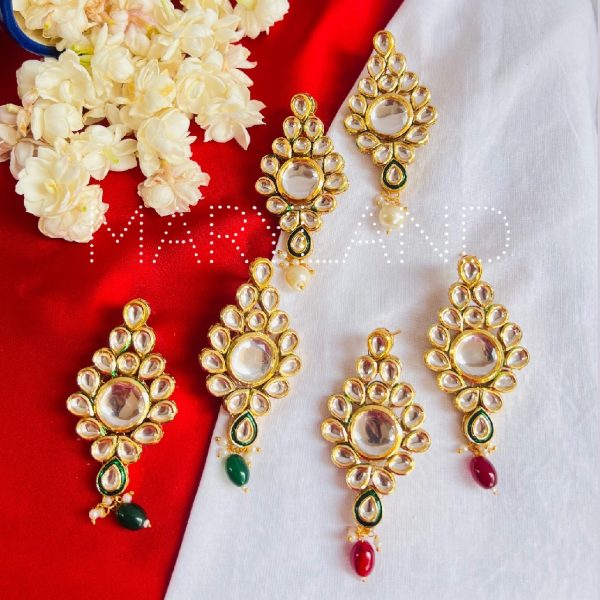 Sasha Kundan Earrings