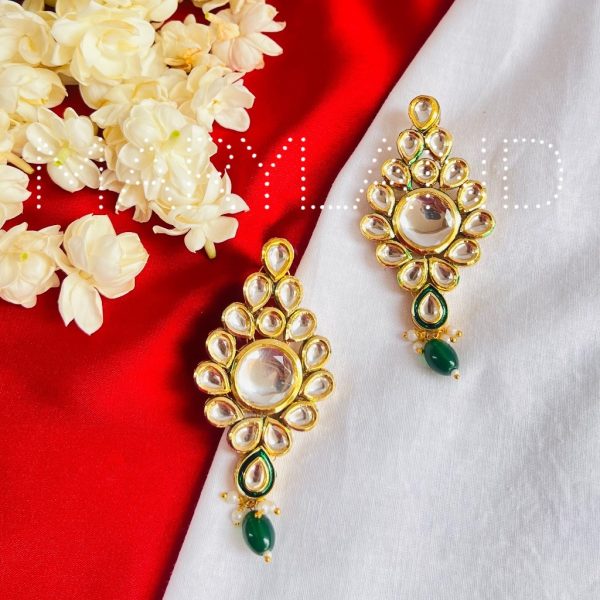 Sasha Kundan Earrings - Image 3