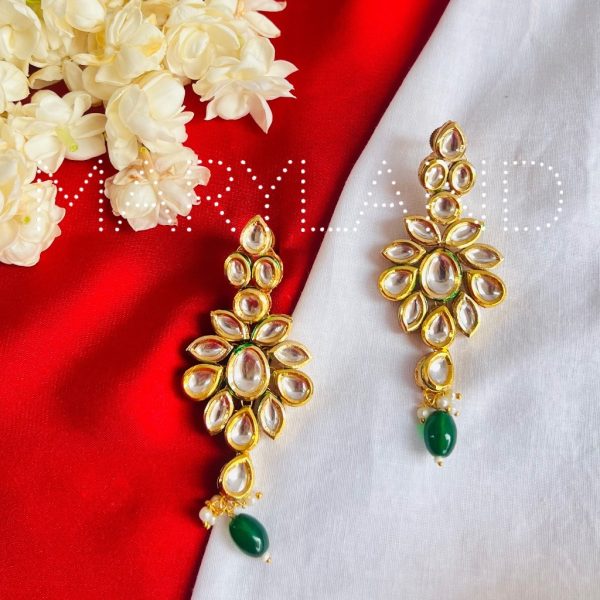 Pholjhari Kundan Earrings - Image 3