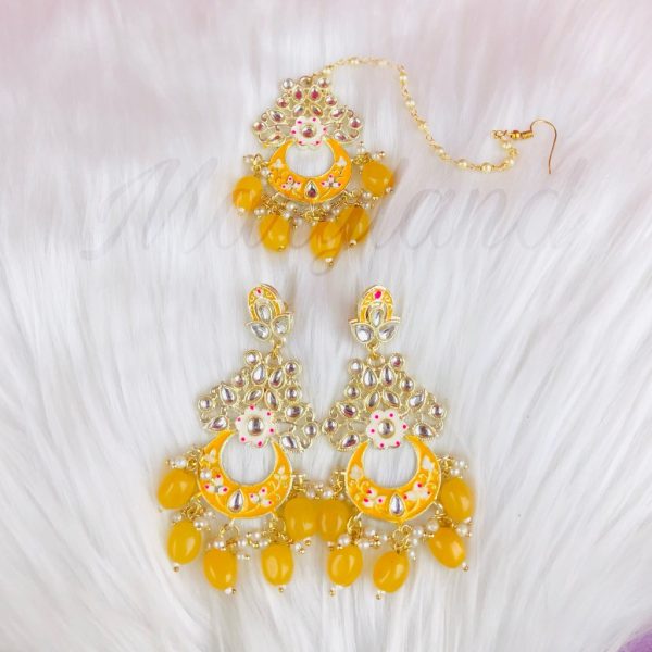 MEENAKARI AND KUNDAN(Maangtika or Kanty) - Image 6