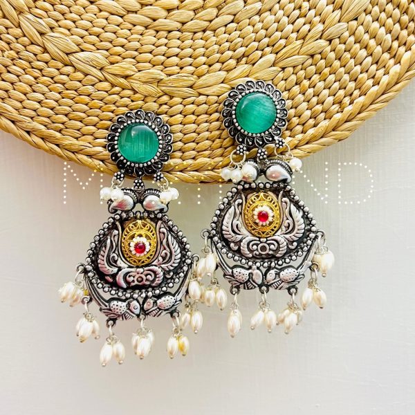 Aarvi Brass Earrings