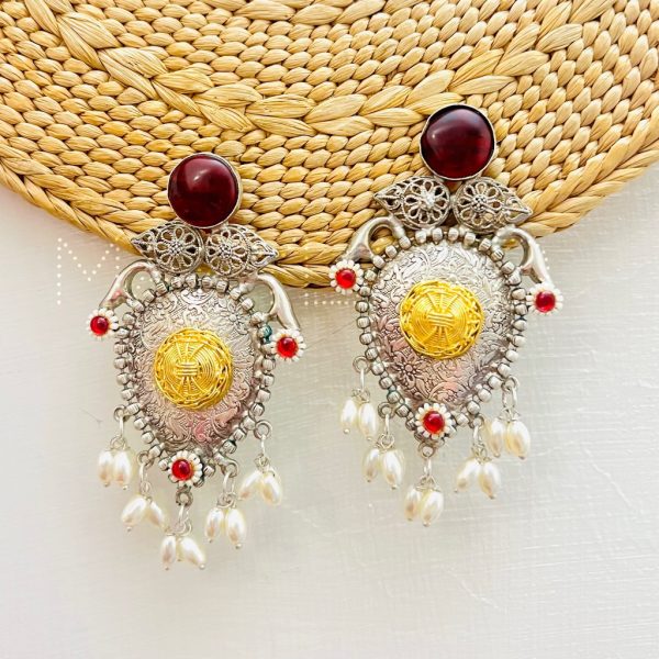 Arvi Brass Earrings