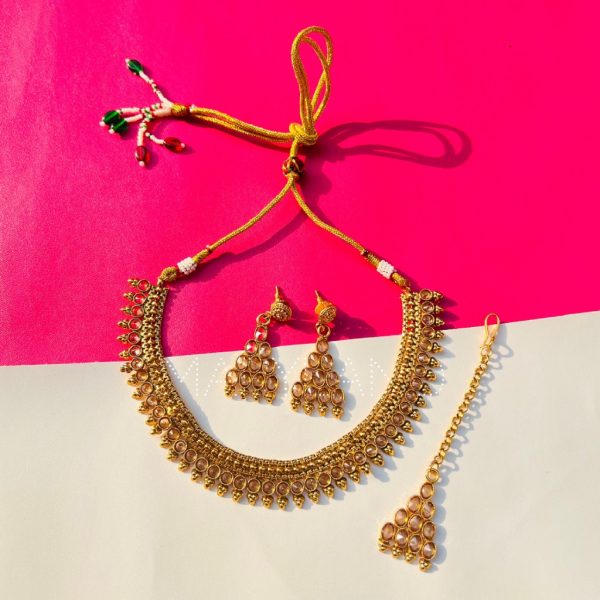 Zara Rajwari Necklace Set