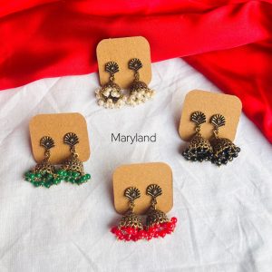 Sajni Golden Mini Jhumki