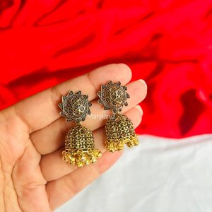 Golden Chakra Mini Jhumki