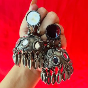 Mirror Shell Jhumky