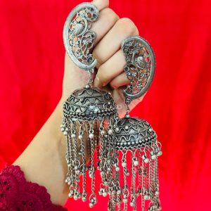 Long Cuff Jhumkas