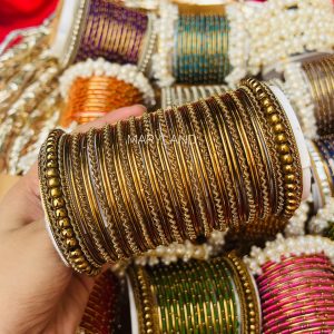 Bangle Set Sil/Cop