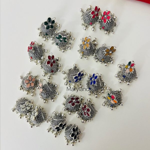 Raaz flower jhumki