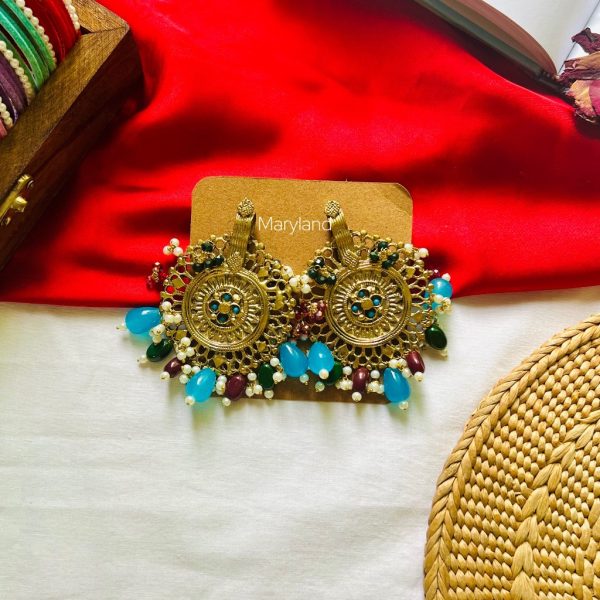 Rang afghani earrings