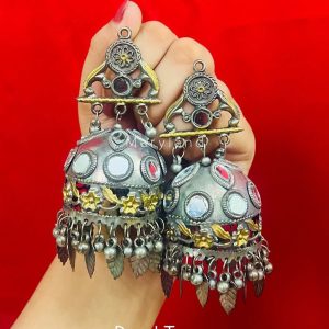 Dual tone shanaya jhumky